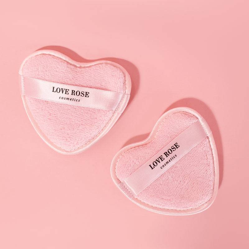 Love Rose Cosmetics Reinigungspad Herz 50% Rabatt für begrenzte Zeit