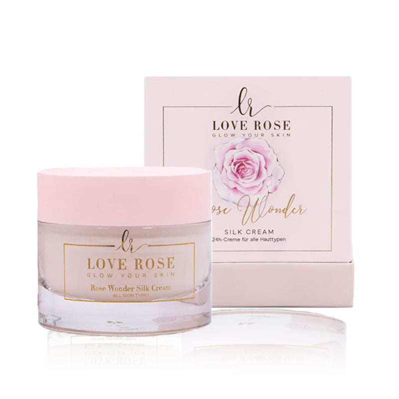 Love Rose Cosmetics Rose Wonder Silk Cream - 24h Pflege Fabrikverkauf