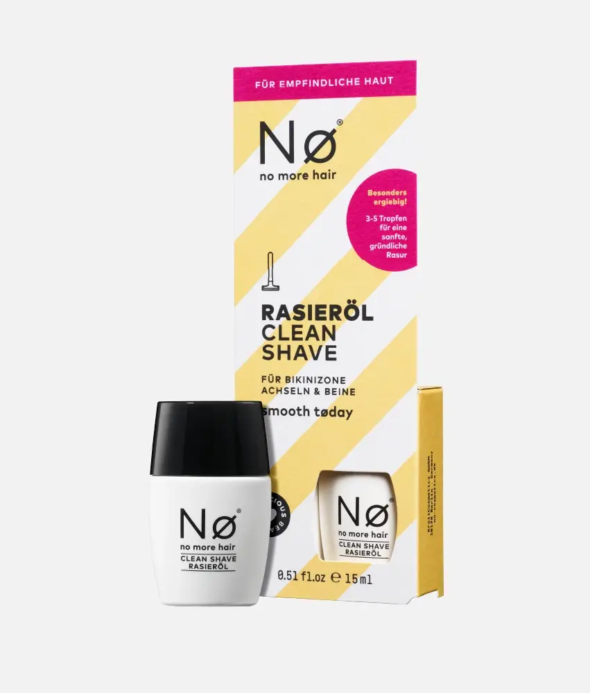 Nø Cosmetics smooth tøday Rasieröl Discount Store für neue Produkte