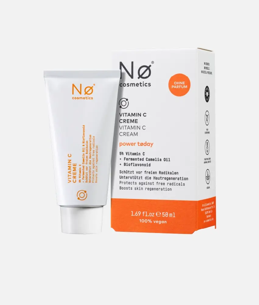 Nø Cosmetics power tøday Vitamin C Creme Kostenloser Versand international