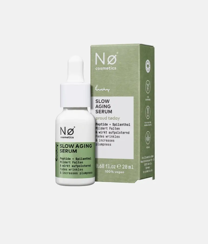 Nø Cosmetics proud tøday Slow Aging Serum zollfrei
