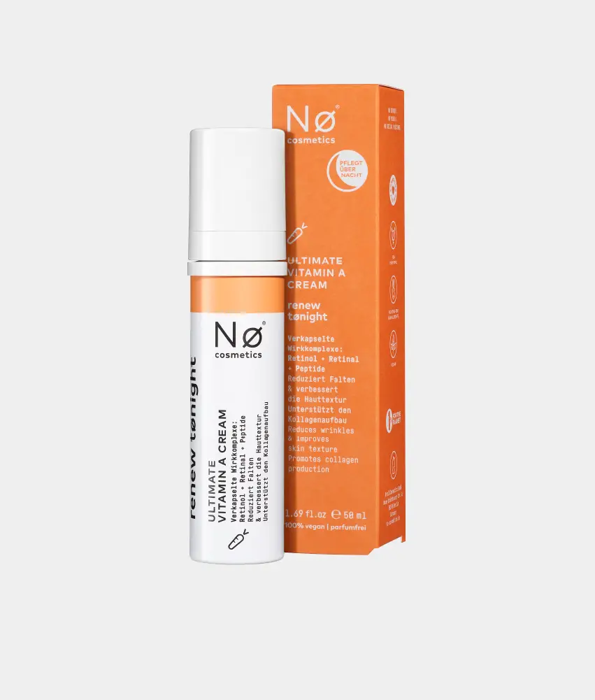 Nø Cosmetics renew tønight Ultimate Vitamin A Cream Rabatte dieses Monats