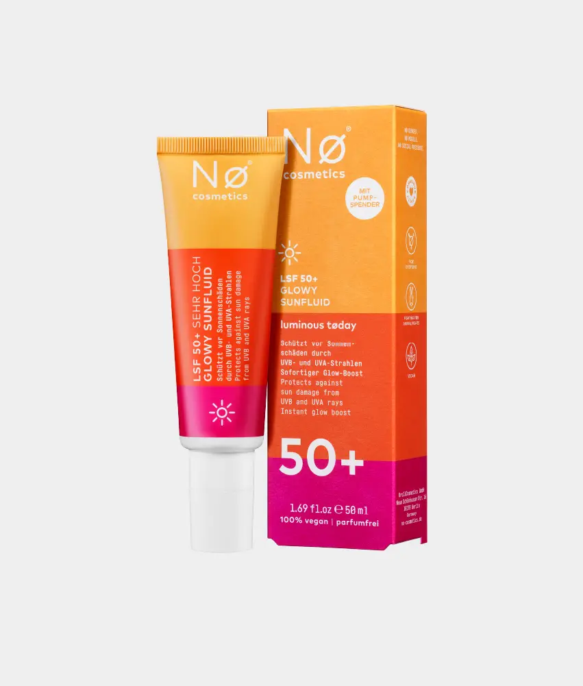 Nø Cosmetics luminous tøday Glowy Sunfluid 2025