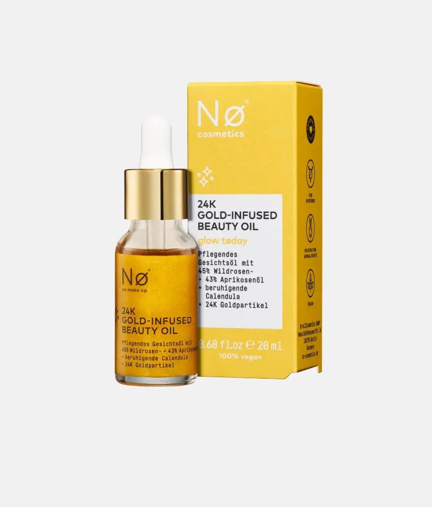 Nø Cosmetics glow tøday 24K Gold-Infused Beauty Oil Hotsell