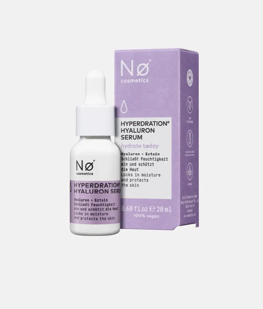 Nø Cosmetics hydrate tøday Hyperdration® Hyaluron Serum Fabrik Onlineshop