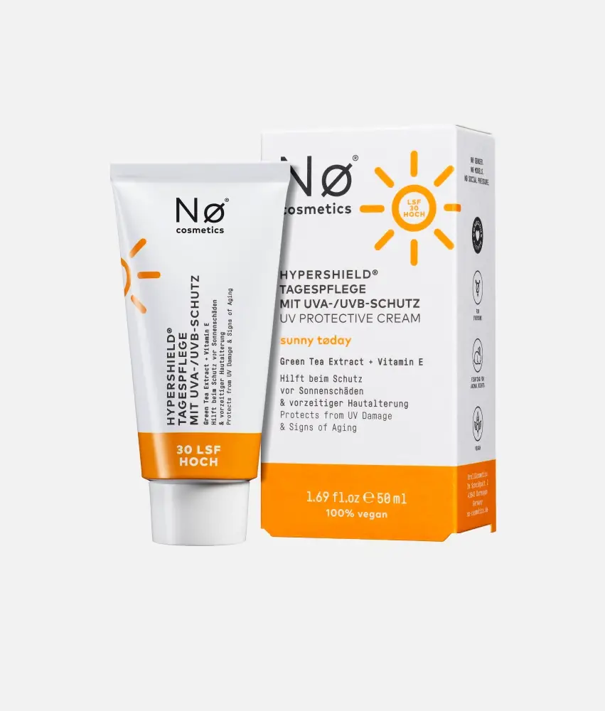 Nø Cosmetics sunny tøday Hypershield® Tagespflege mit UVA-/UVB-Schutz Fabrikpreis