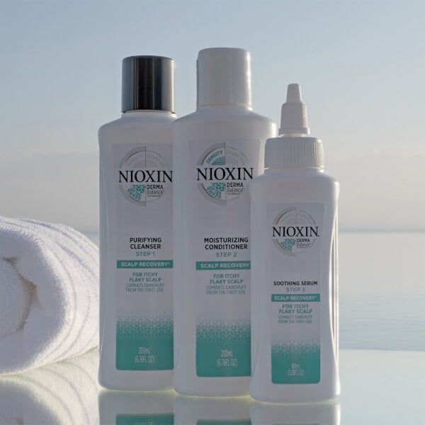 NIOXIN 3-Part Scalp Recovery Anti-Dandruff System Kit for Itchy, Flaky, Dry Scalp Riesige Rabatte