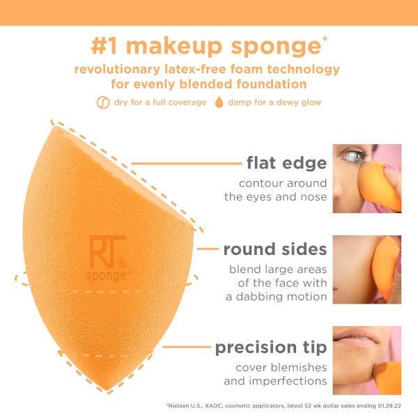 Real Techniques Miracle Complexion Sponge and Case Kostenloser Versand