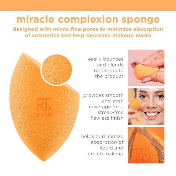 Real Techniques Miracle Complexion Sponge and Case Kostenloser Versand
