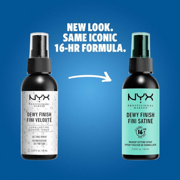 NYX Professional Makeup Make Up Setting Spray - Dewy Finish/Long Lasting Fabrikverkauf