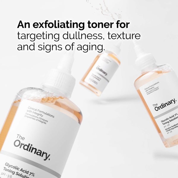The Ordinary Glycolic Acid 7% Exfoliating Toner 240ml Kostenloser Versand