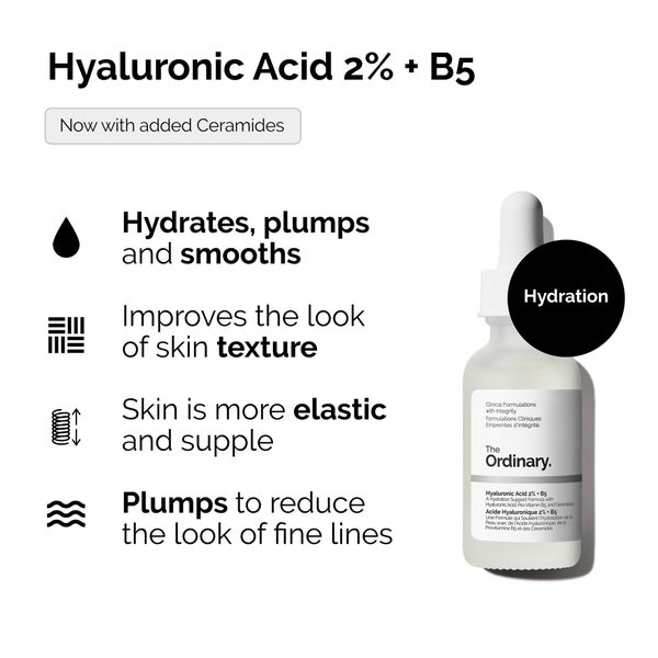 The Ordinary Hyaluronic Acid 2% + B5 60ml Exklusive Angebote