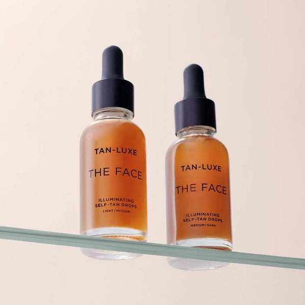 Tan-Luxe The Face Illuminating Self-Tan Drops 30ml - Light/Medium Zeitbegrenzte Promotion