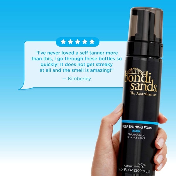 Bondi Sands Self Tanning Foam 200ml - Dark Sonderangebot der Fabrik
