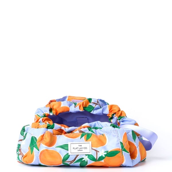 The Flat Lay Co. Drawstring Makeup Bag - Mediterranean Oranges Exklusivangebot