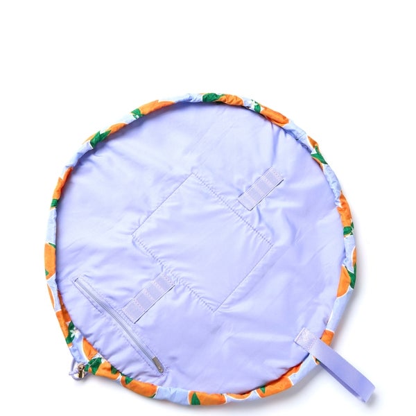 The Flat Lay Co. Drawstring Makeup Bag - Mediterranean Oranges Exklusivangebot