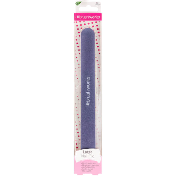 brushworks Large Long Lasting Emery Board Saisonschlussverkauf