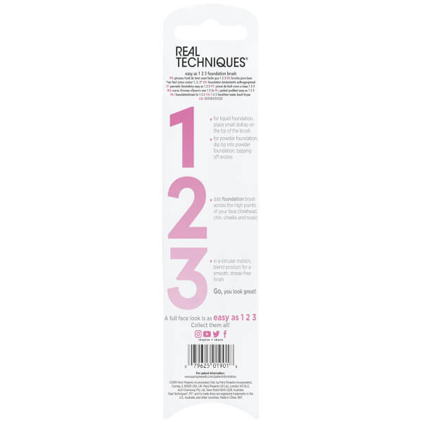 Real Techniques Easy as 1-2-3 Foundation Brush Lagerräumung