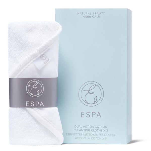 ESPA Dual Action Cotton Cleansing Cloths (Set of 3) Exklusive Angebote