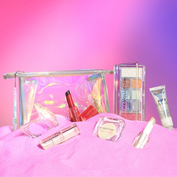 Makeup Revolution Mood Switch Holographic Makeup Bag Blitzangebot
