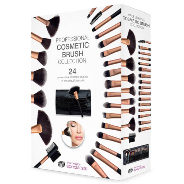 Rio 24 Piece Professional Cosmetic Make Up Brush Set Kostenlose Rückgabe