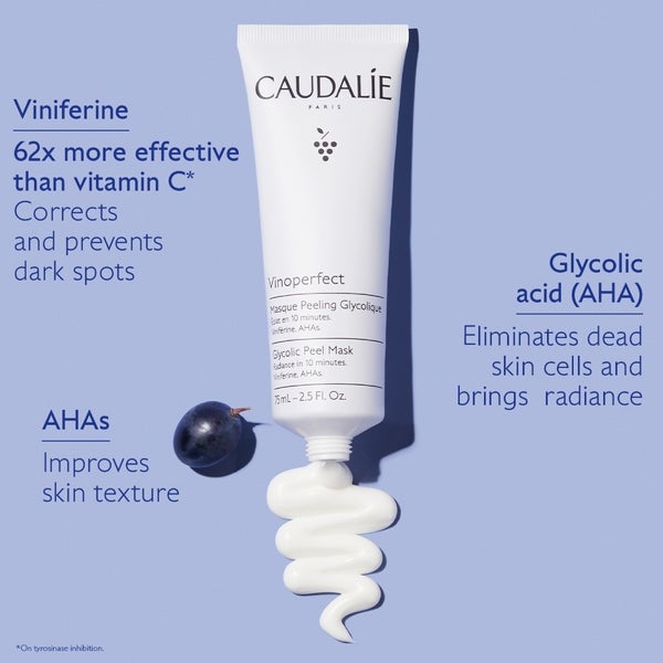 Caudalie Vinoperfect Glycolic Peel Mask 75ml Fabrikladen