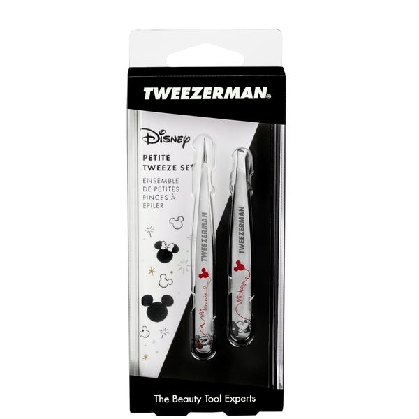 Tweezerman Mickey and Minnie Forever in Love Petite Tweeze Set Kostenlose Rückgabe