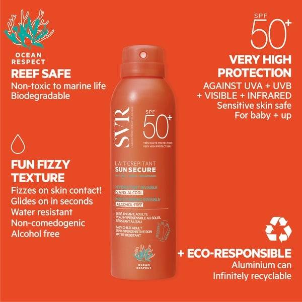 SVR Sun Secure Crackling Milk SPF50+ 200ml JETZT KAUFEN