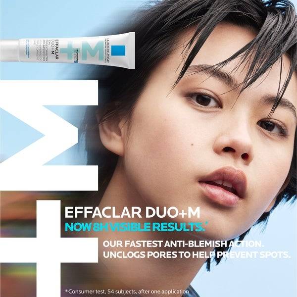 La Roche-Posay Effaclar Duo+M Anti-Blemish Corrective Gel Moisturiser for Oily, Blemish-Prone Skin 40ml Bis zu 60% Rabatt