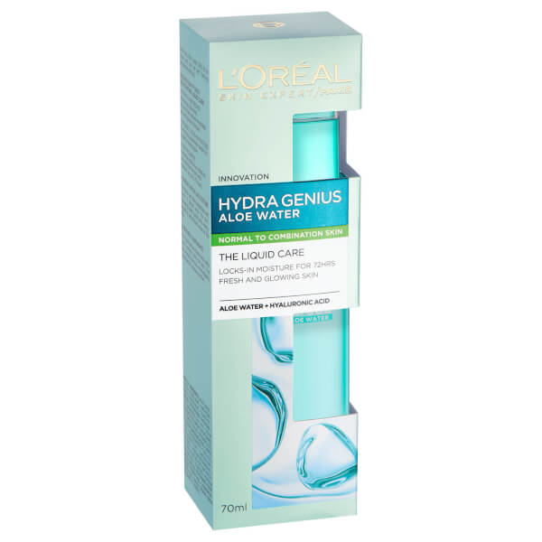 L'Oréal Paris Hydra Genius Liquid Care Moisturiser for Normal Combination Skin 70ml 2 Pack Exclusive Riesige Rabatte