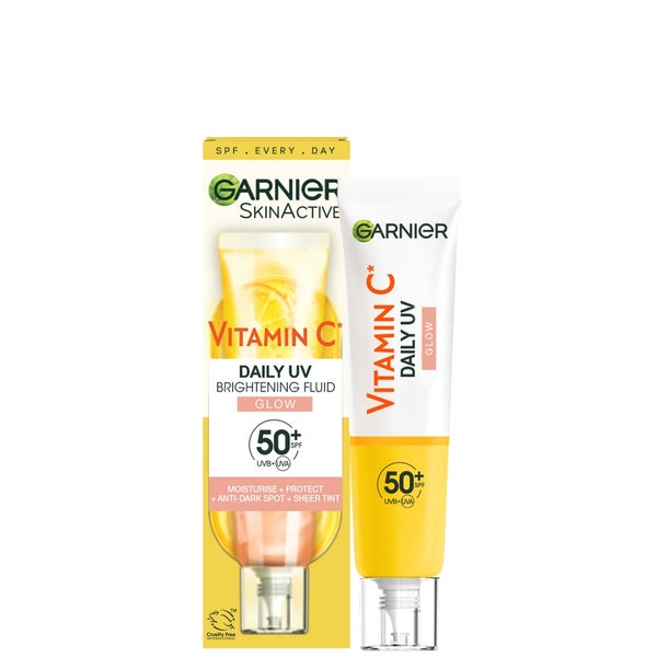 Garnier Vitamin C Daily UV Brightening Fluid Glow SPF 50+ 40ml Limitierter Zeitrabatt