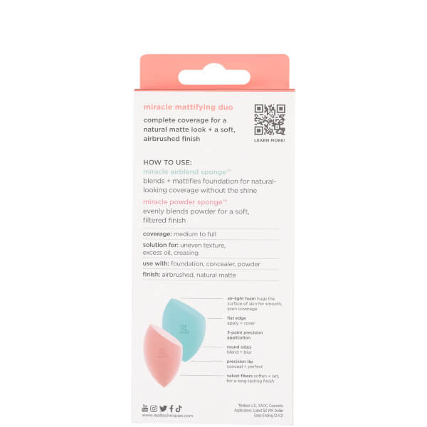 Real Techniques Miracle Mattifying Duo Riesige Rabatte