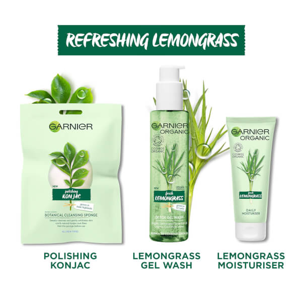 Garnier Organic Lemongrass Gel Wash 150ml Fabrikladen
