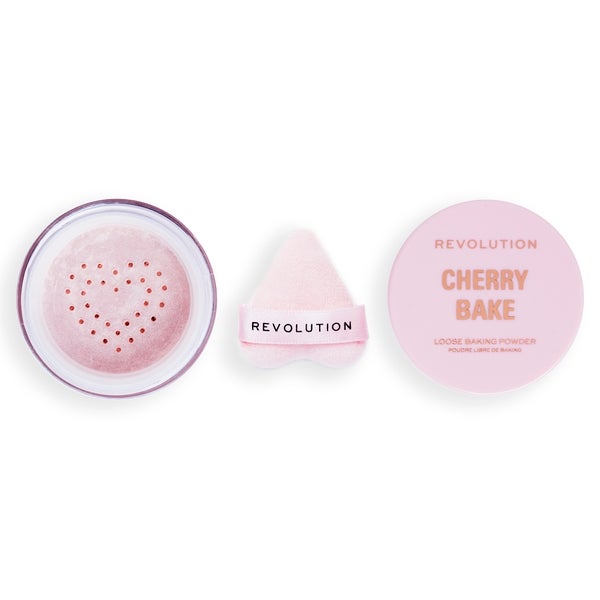 Makeup Revolution Cherry Bake Loose Powder & Puff Rabatte dieses Monats