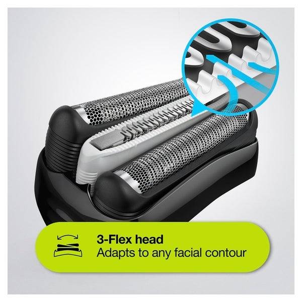 Braun Wet and Dry Shaver Series 3-340 Versandkostenfrei