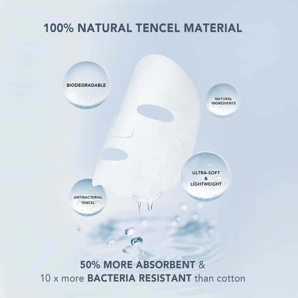 FOREO Bulgarian Rose Moisture-Boosting Sheet Face Mask (3 Pack) Super Sparpreis