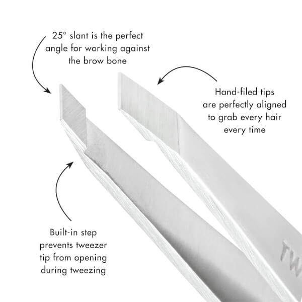 Tweezerman Platinum Slant Tweezer Nur für heute