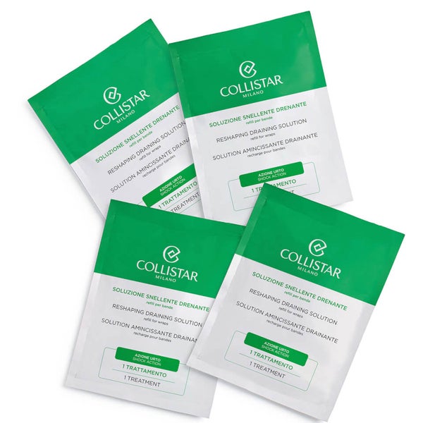 Collistar Reshaping Draining Solution Refill For Wraps 4 x 100ml 400ml Preisnachlass