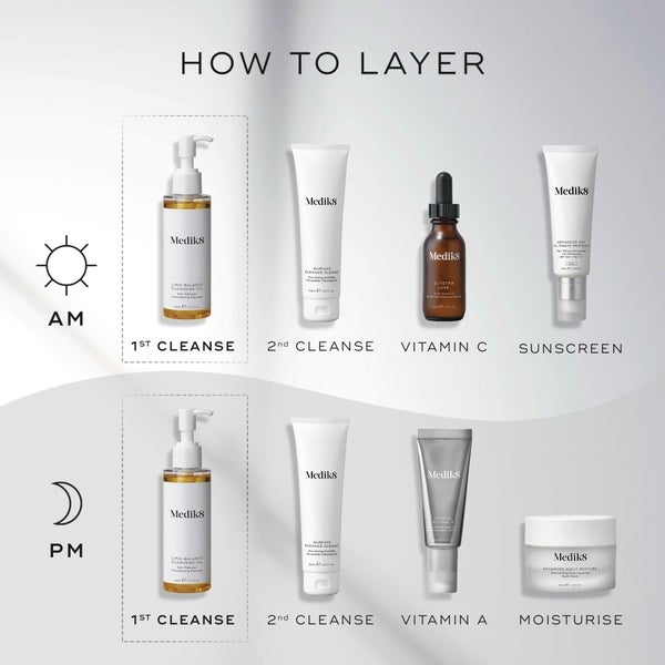 Medik8 Lipid - Balance Cleansing Oil 140ml 50% Rabatt für begrenzte Zeit