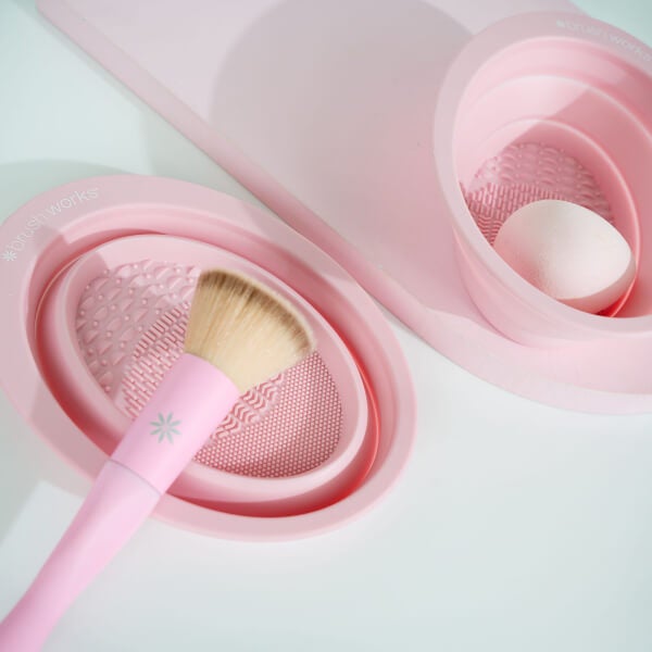 brushworks Silicone Makeup Brush Cleaning Bowl Wochenangebot