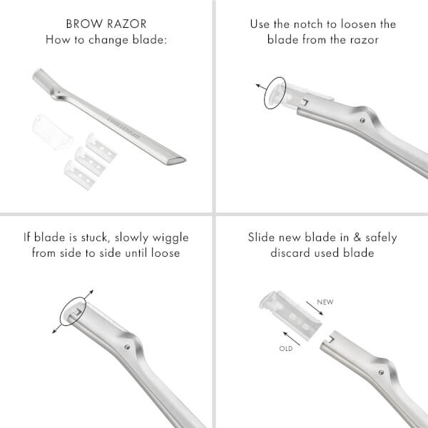 Tweezerman Brow Razor Begrenzte Freigabe