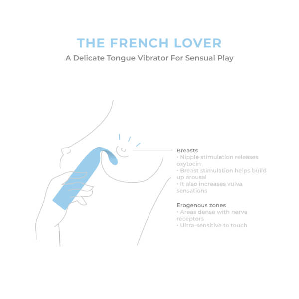 Smile Makers The French Lover Tongue Vibrator Bis zu 65% Rabatt