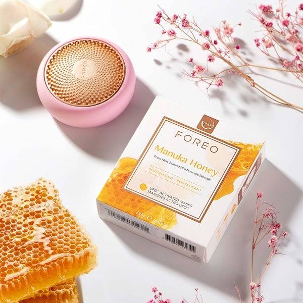 FOREO Manuka Honey UFO/UFO Mini Revitalising Face Mask for Ageing Skin (6 Pack) Fabrikladen
