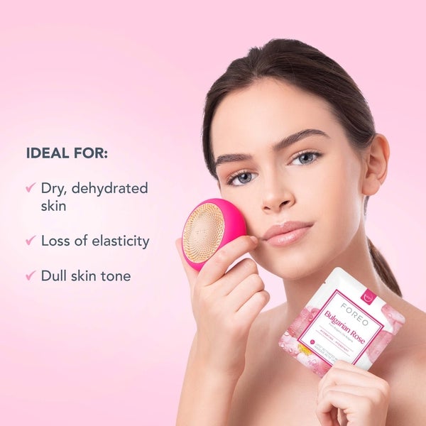 FOREO Bulgarian Rose UFO Moisture-Boosting Face Mask (6 Pack) Outlet