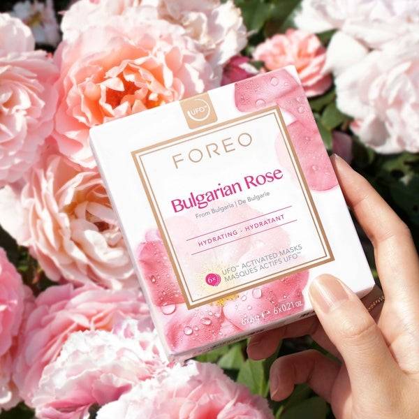FOREO Bulgarian Rose UFO Moisture-Boosting Face Mask (6 Pack) Outlet