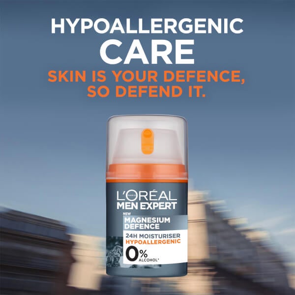 L'Oréal Paris Men Expert Sensitive Skin Moisturiser 24Hour Daily Men's Moisturiser 50ml Vatertagsangebot