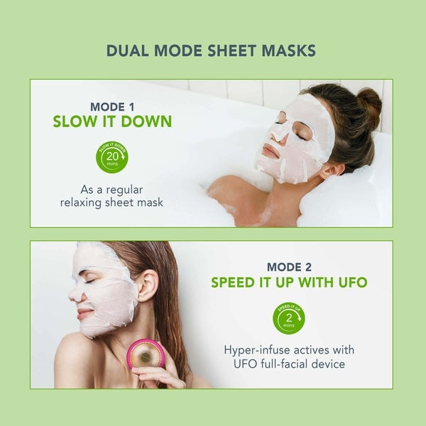 FOREO Green Tea Purifying Sheet Face Mask (3 Pack) 2025