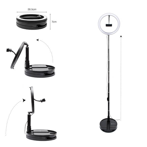 Rio Faltbares LED-Ringlicht im Angebot