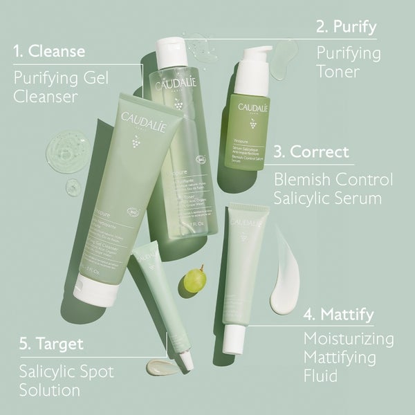 Caudalie Vinopure Reinigendes Gesichtswasser 200ml Großer Ausverkauf