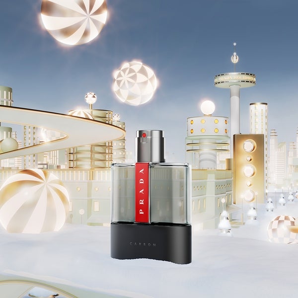 Prada Luna Rossa Carbon Eau De Toilette 100ml Gift Set Clearance-Verkauf
